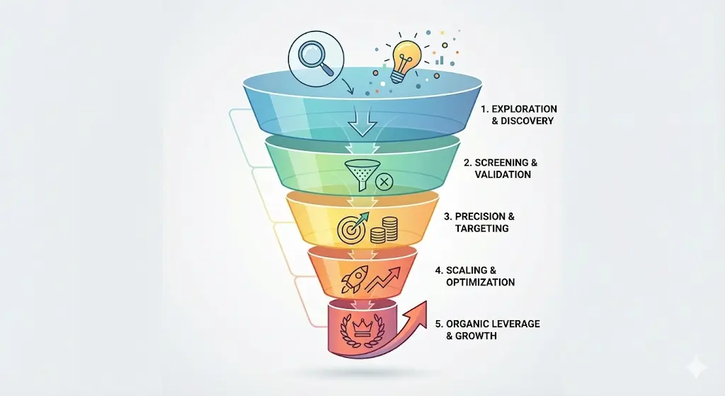 Five-Layer Traffic Funnel