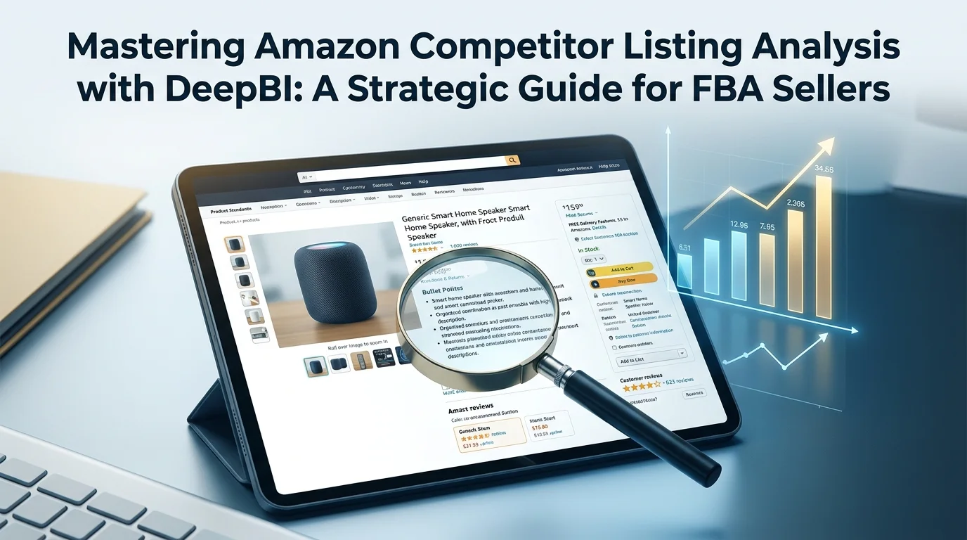 Mastering Amazon Competitor Listing Analysis with DeepBI: A Strategic Guide for FBA Sellers