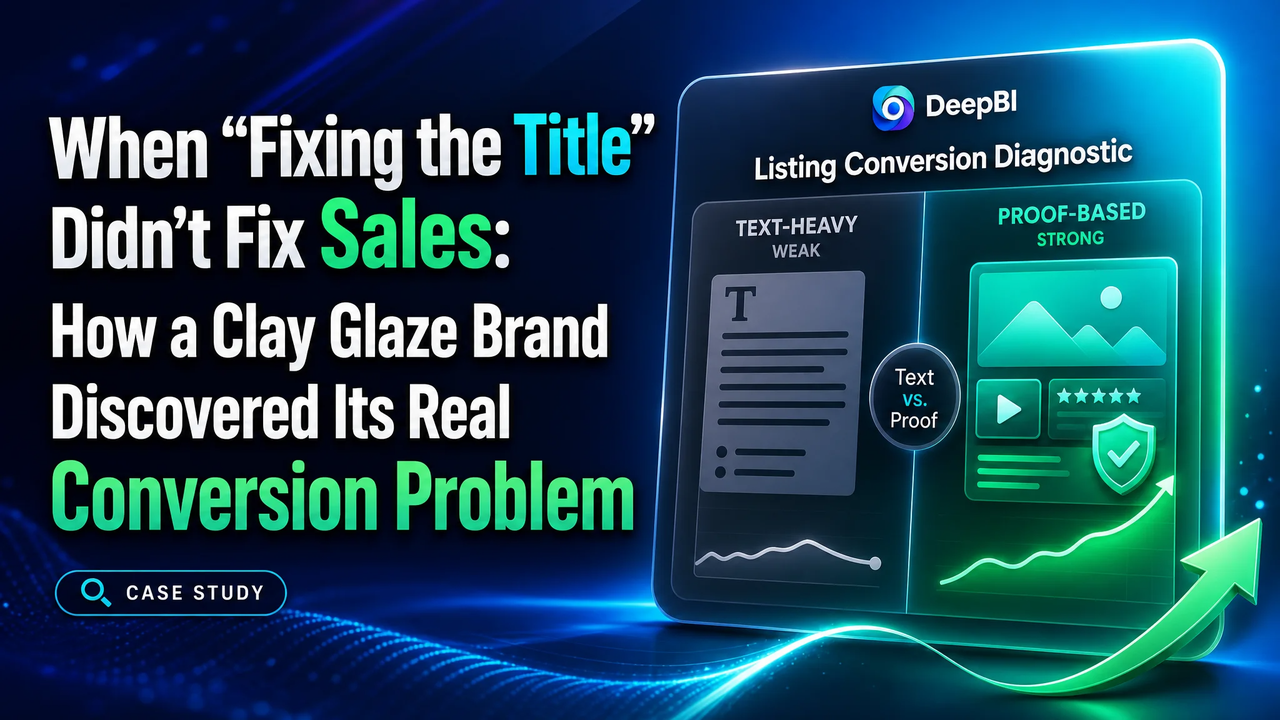 When “Fixing the Title” Didn’t Fix Sales: How a Clay Glaze Brand Discovered Its Real Conversion Problem