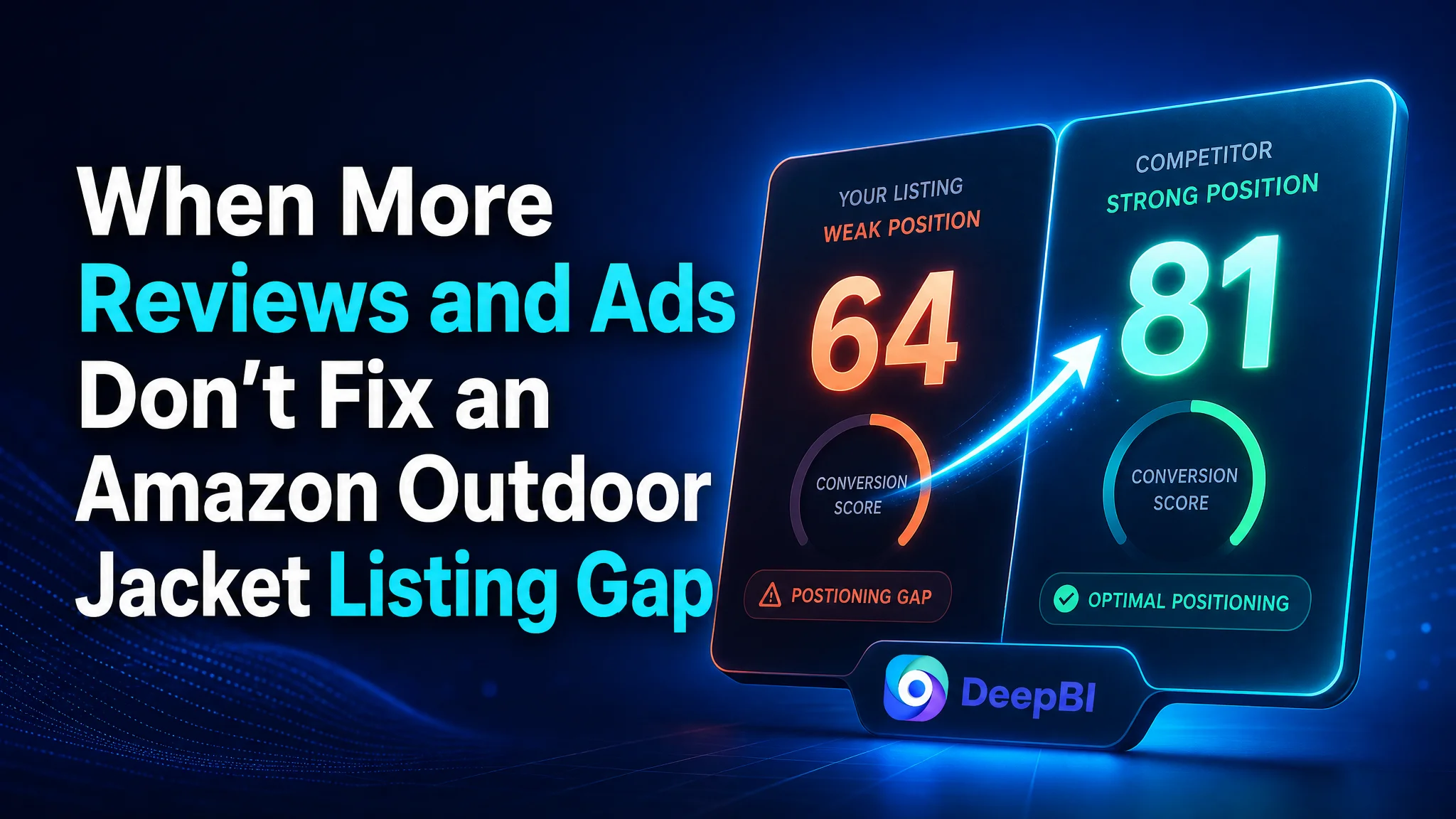 When More Reviews and Ads Don’t Fix an Amazon Outdoor Jacket Listing Gap