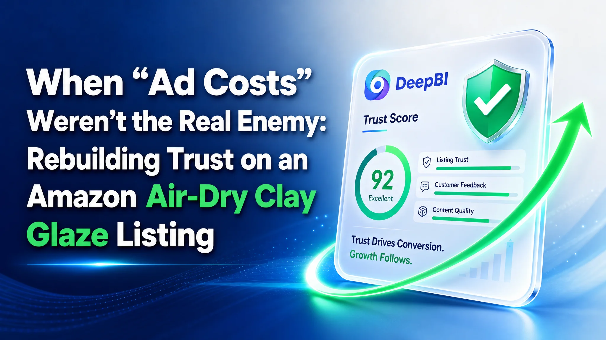 When “Ad Costs” Weren’t the Real Enemy: Rebuilding Trust on an Amazon Air-Dry Clay Glaze Listing