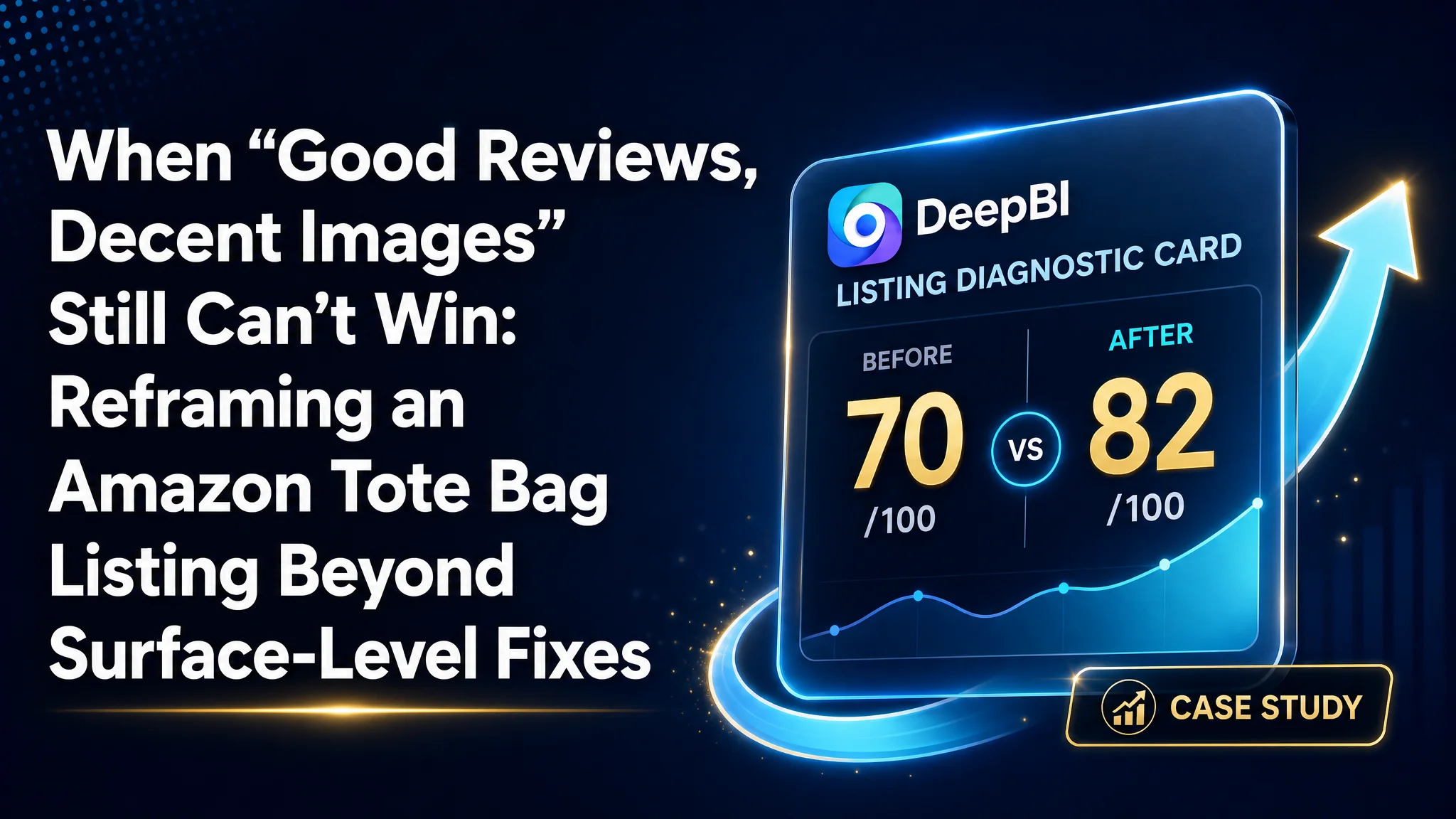 When “Good Reviews, Decent Images” Still Can’t Win: Reframing an Amazon Tote Bag Listing Beyond Surface-Level Fixes