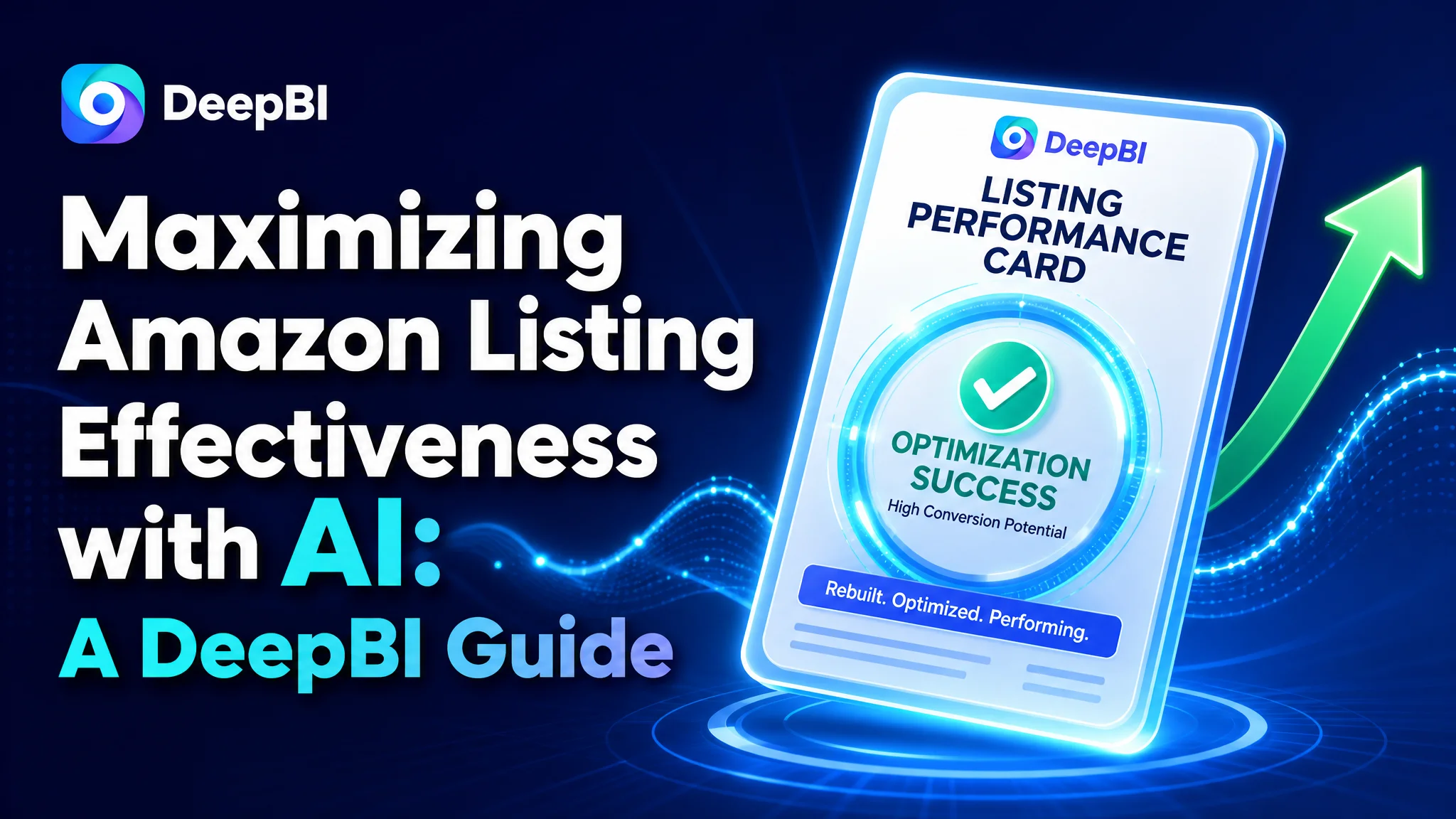 Maximizing Amazon Listing Effectiveness with AI: A DeepBI Guide