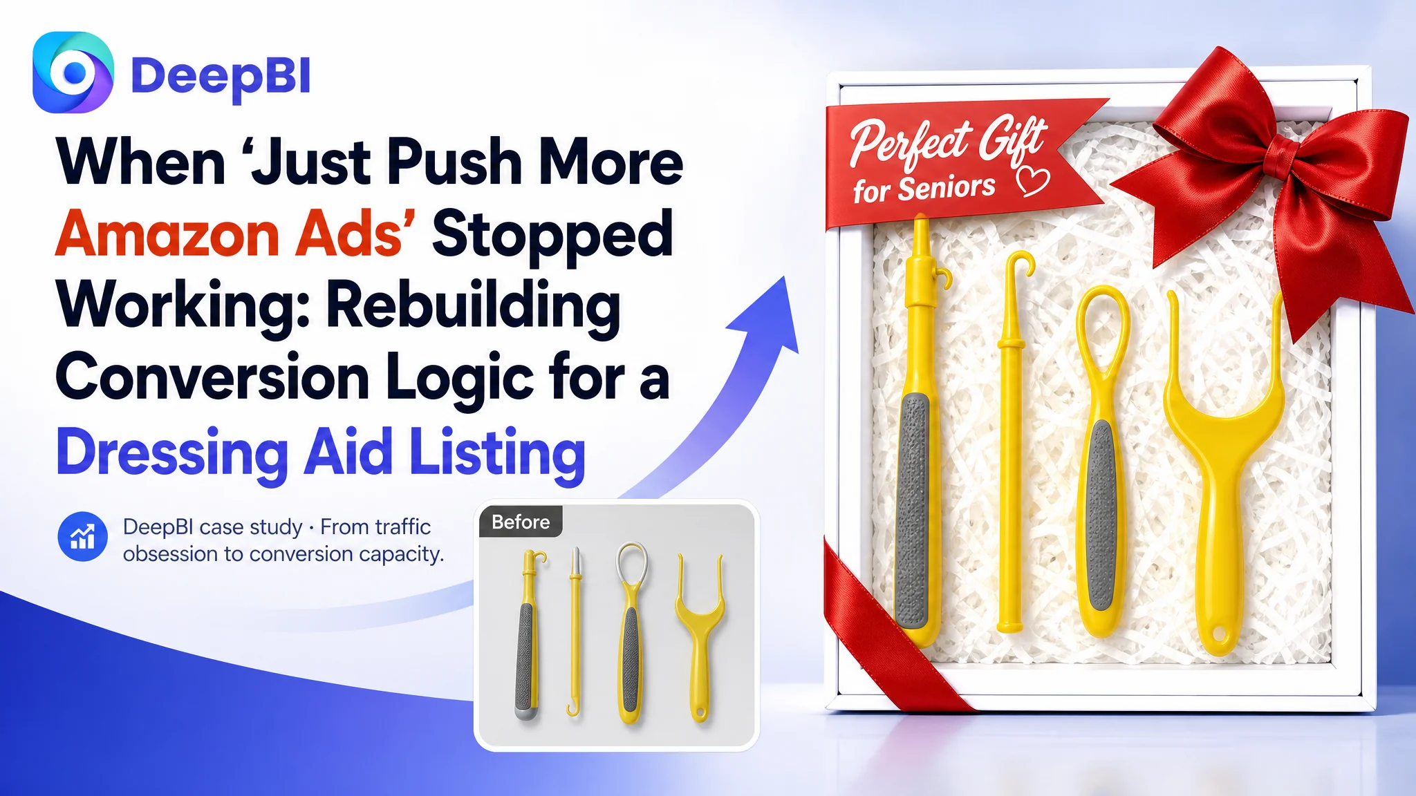 When “Just Push More Amazon Ads” Stopped Working: Rebuilding Conversion Logic for a Dressing Aid Listing