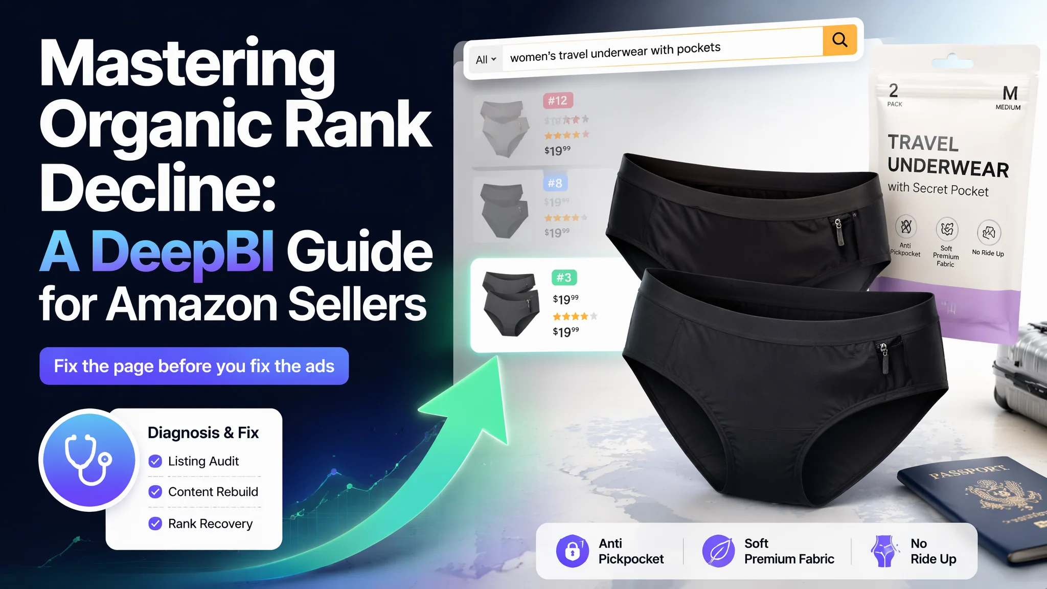 Mastering Organic Rank Decline: A DeepBI Guide for Amazon Sellers