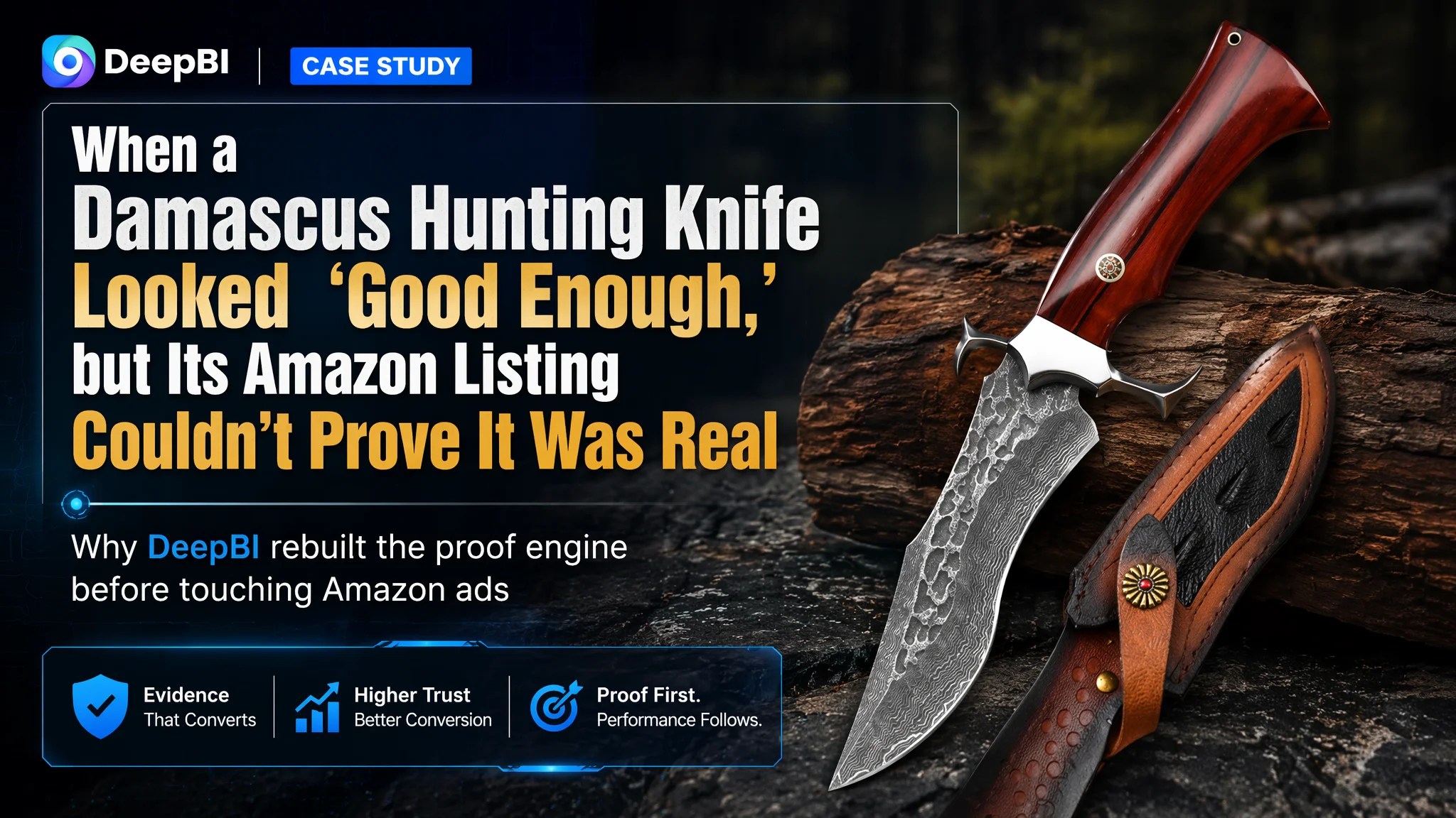 When a Damascus Hunting Knife Looked “Good Enough,” but Its Amazon Listing Couldn’t Prove It Was Real