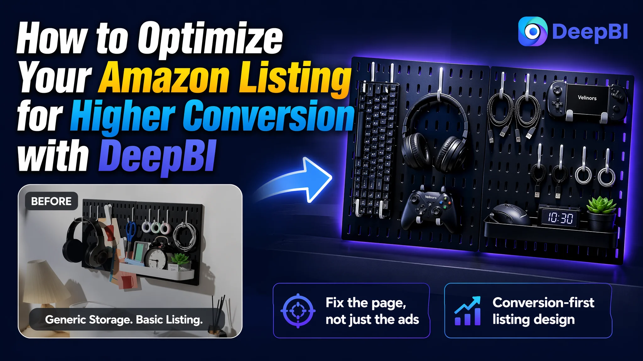 How to Optimize Your Amazon Listing for Higher Conversion with DeepBI