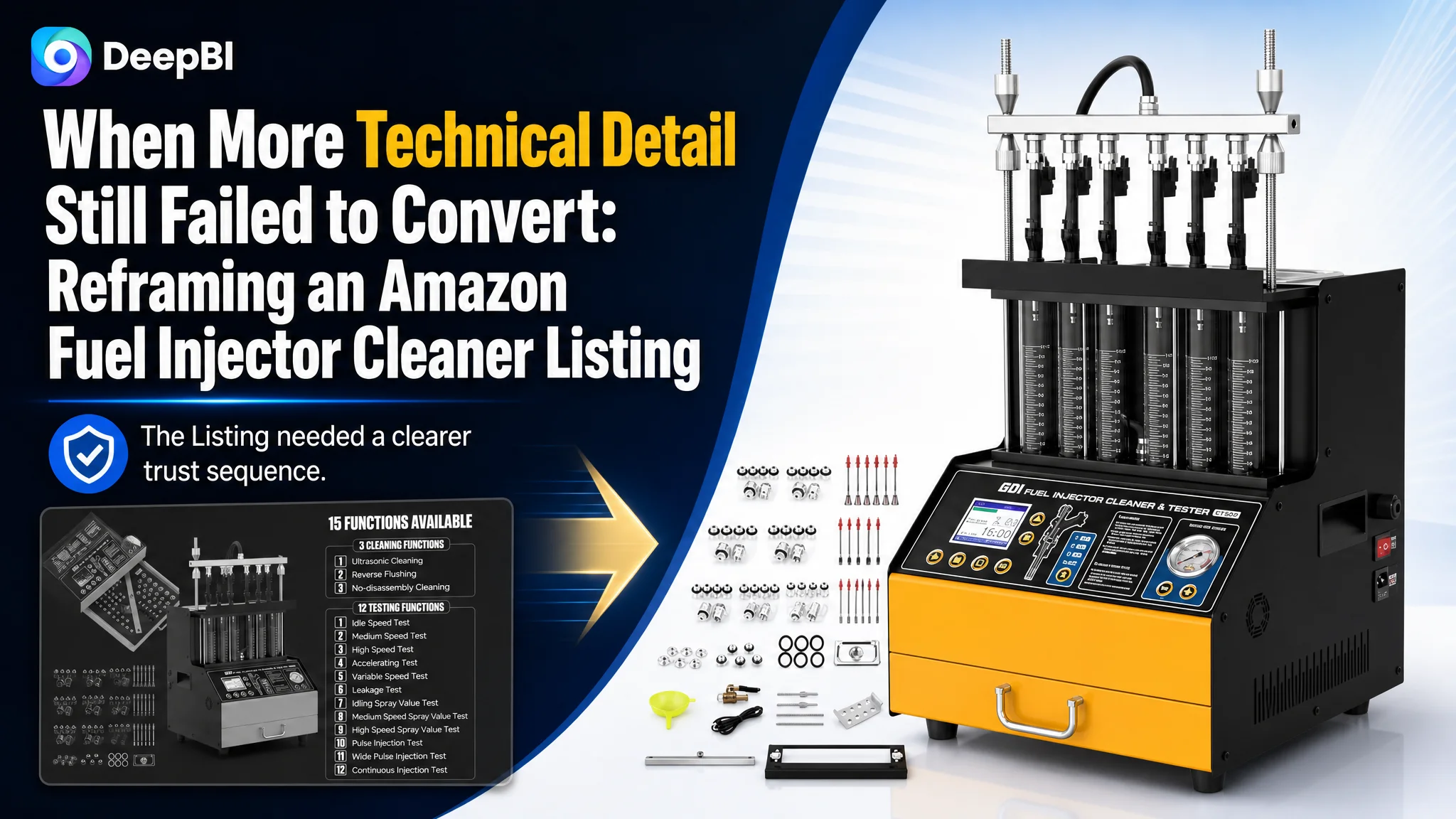 When More Technical Detail Still Failed to Convert: Reframing an Amazon Fuel Injector Cleaner Listing