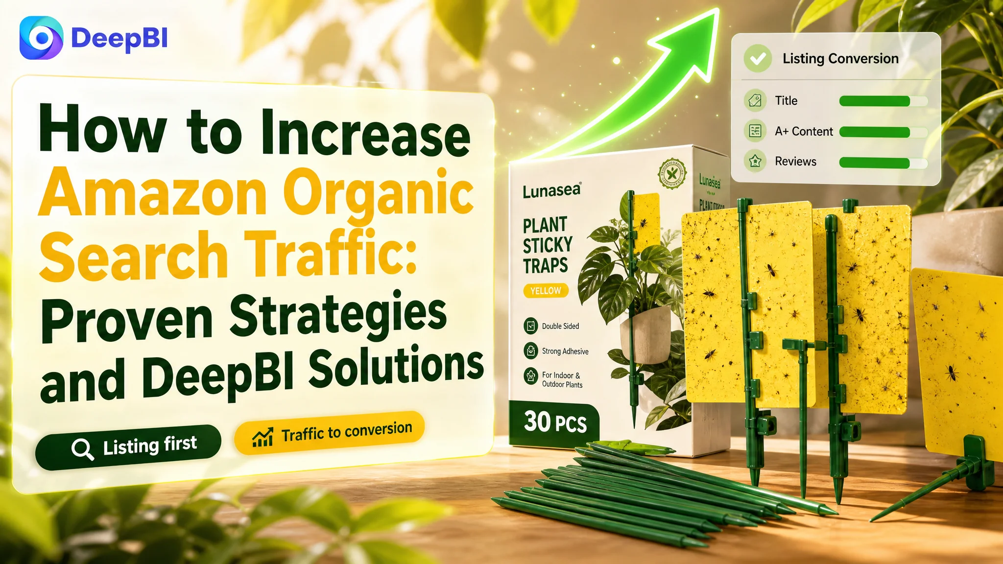 How to Increase Amazon Organic Search Traffic: Proven Strategies and DeepBI Solutions