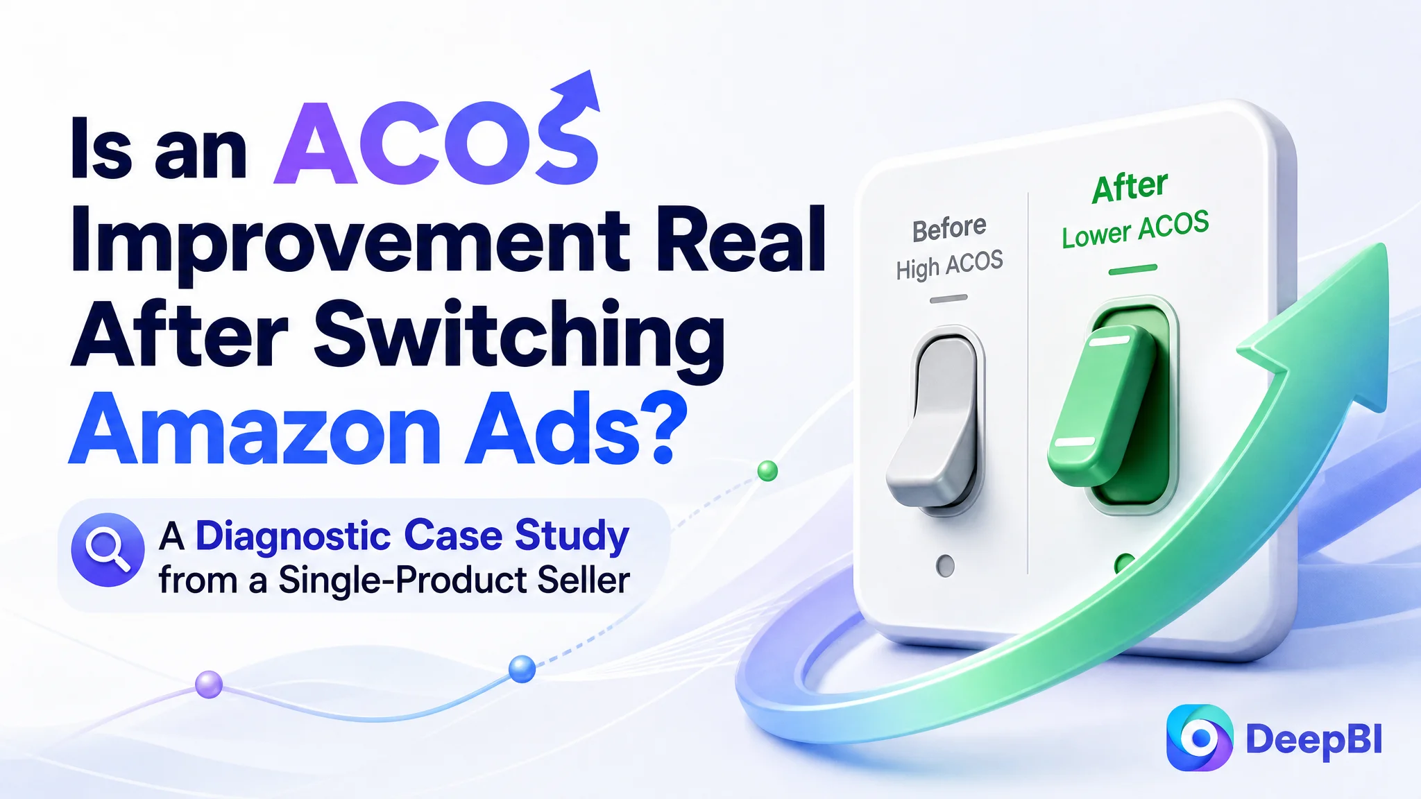 Is an ACOS Improvement Real After Switching Amazon Ads? A Diagnostic Case Study from a Single-Product Seller