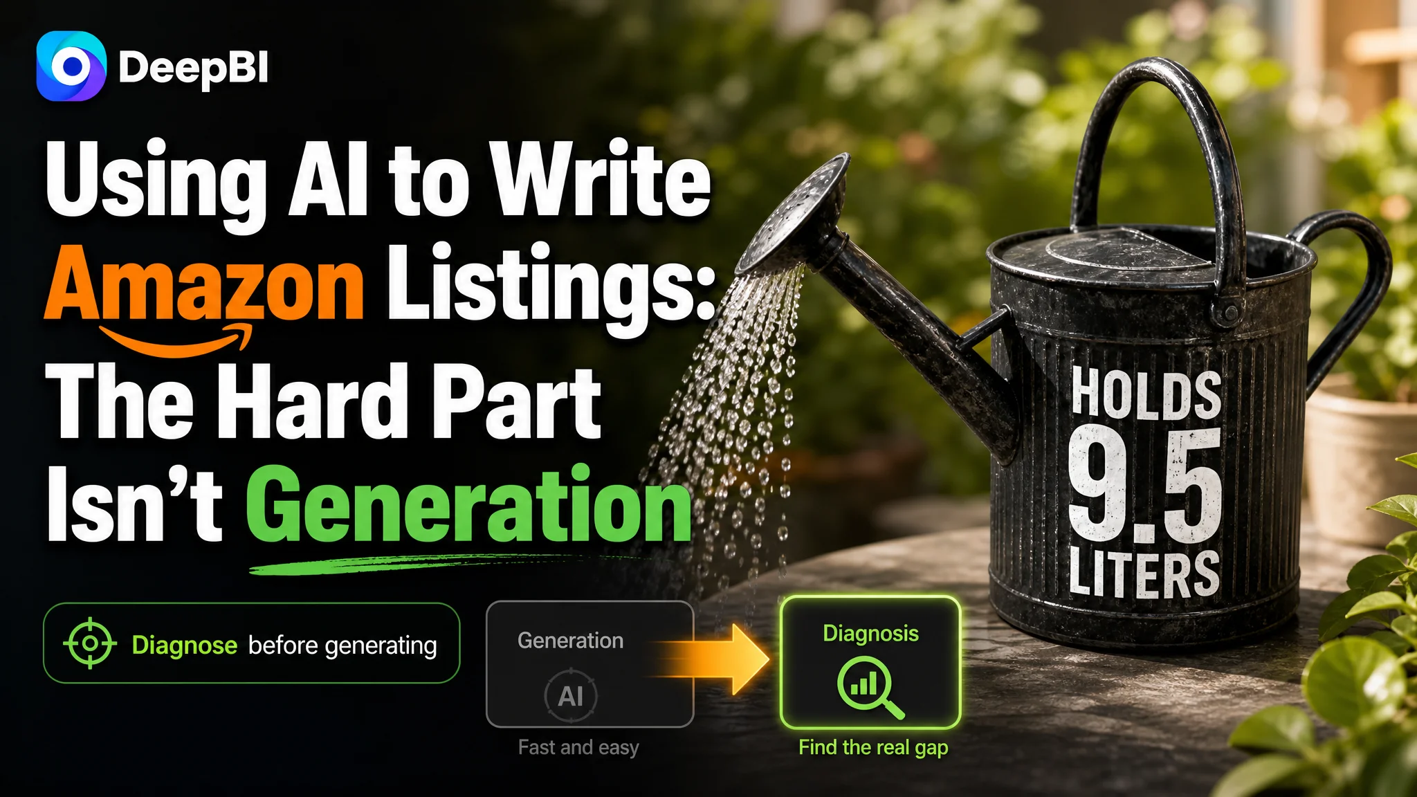 Using AI to Write Amazon Listings: The Hard Part Isn't Generation