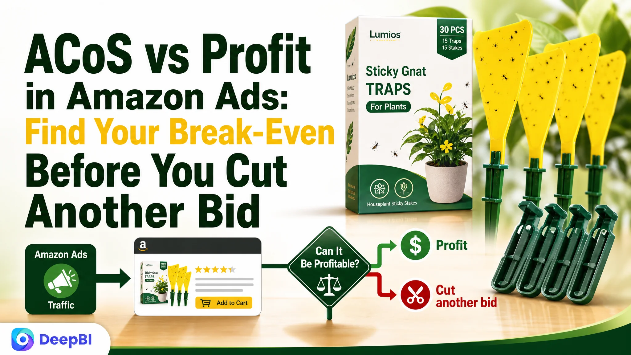 ACoS vs Profit in Amazon Ads: Find Your Break-Even Before You Cut Another Bid