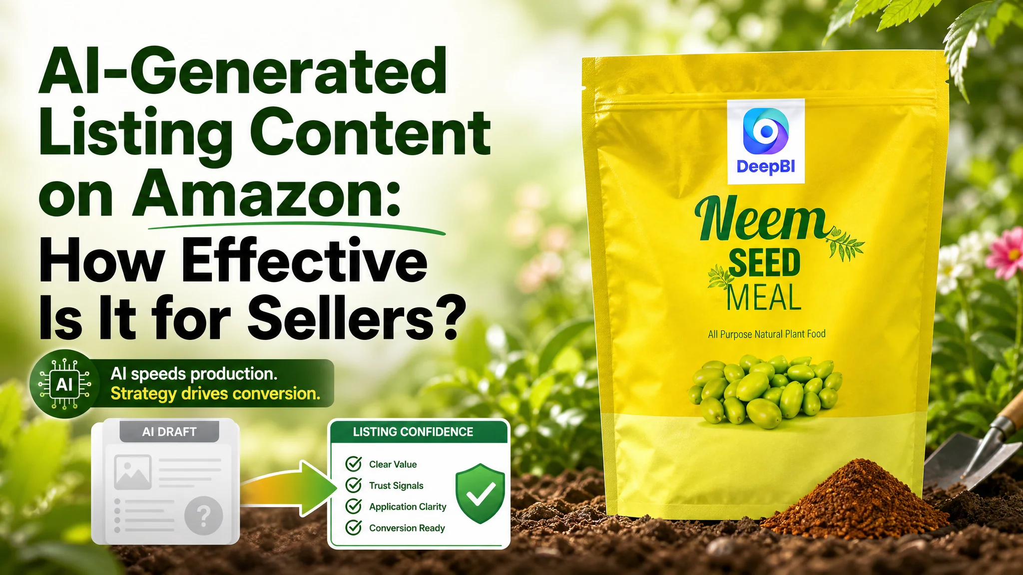 AI-Generated Listing Content on Amazon: How Effective Is It for Sellers?