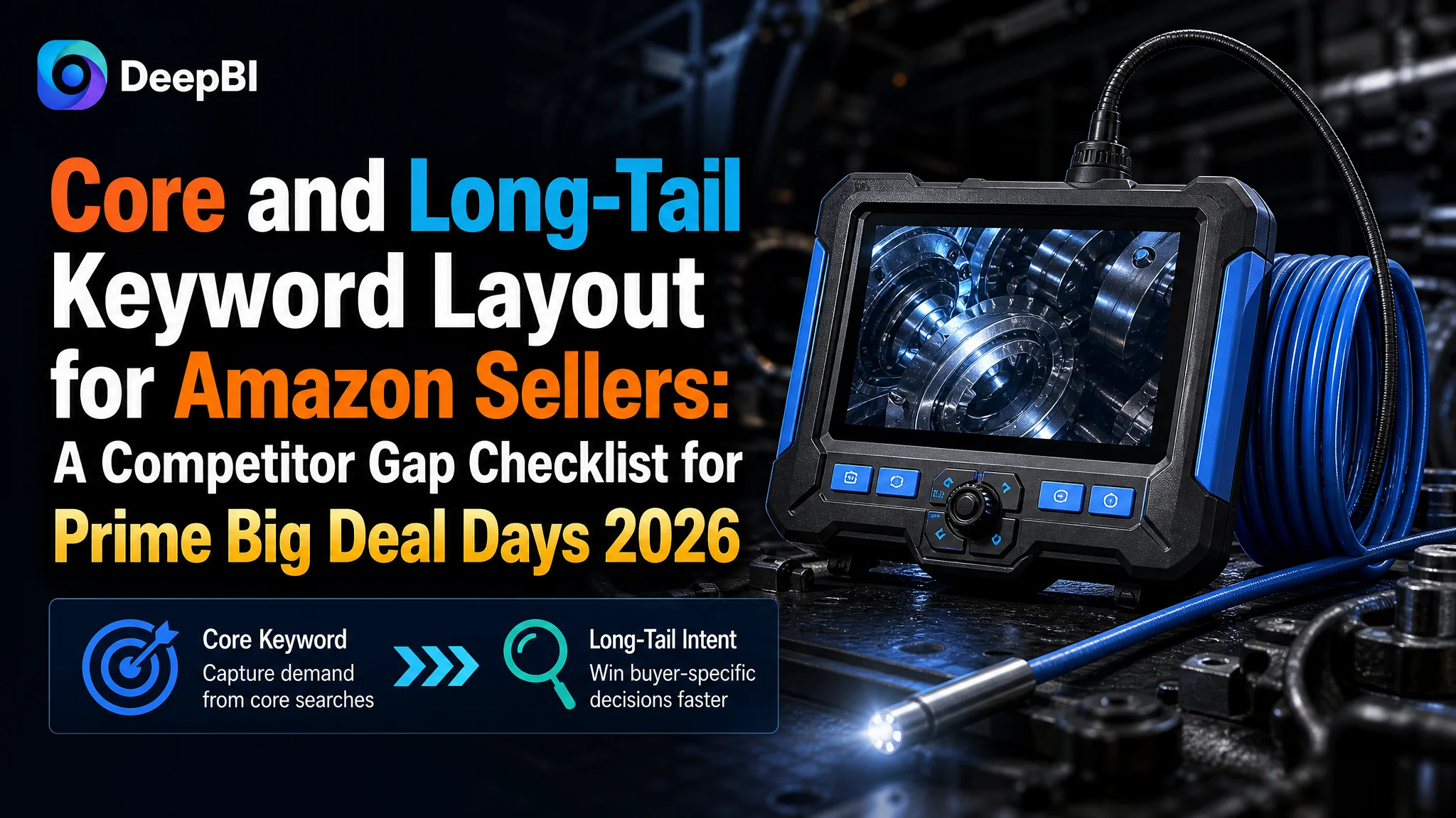 Core and Long-Tail Keyword Layout for Amazon Sellers: A Competitor Gap Checklist for Prime Big Deal Days 2026
