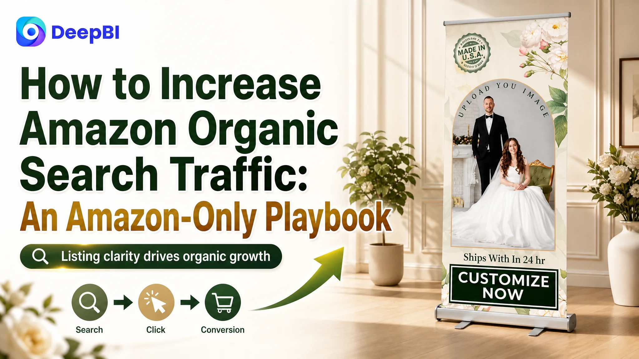 How to Increase Amazon Organic Search Traffic: An Amazon-Only Playbook