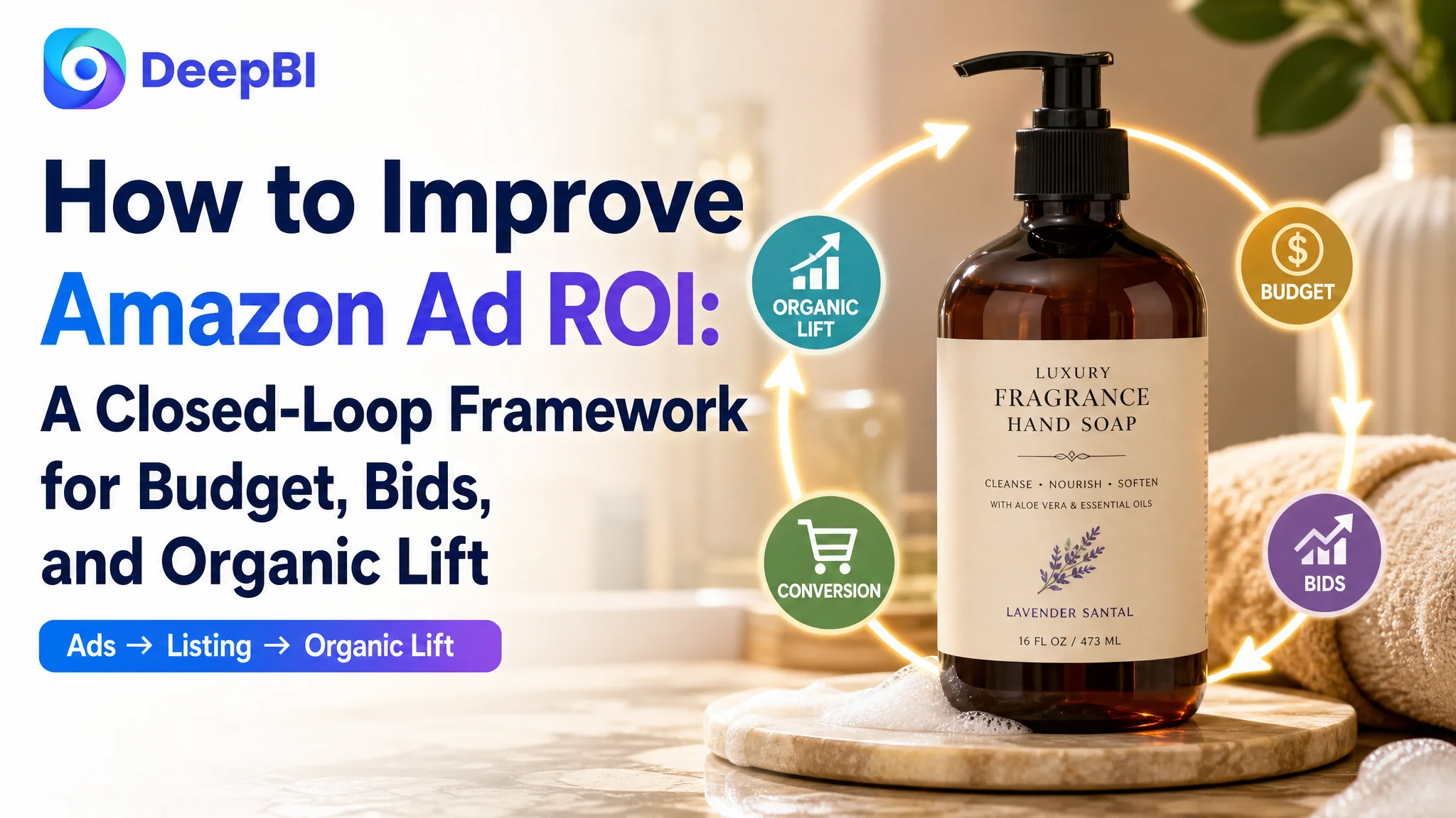 How to Improve Amazon Ad ROI: A Closed-Loop Framework for Budget, Bids, and Organic Lift